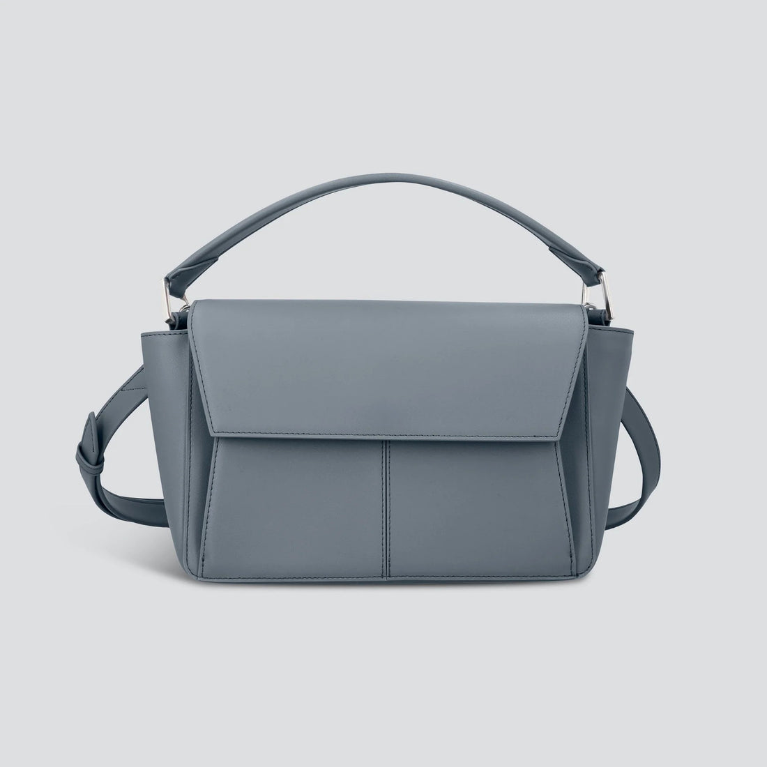 Scratch Resistant Leather Mini Flap Multi-Wear Small Shoulder Bag