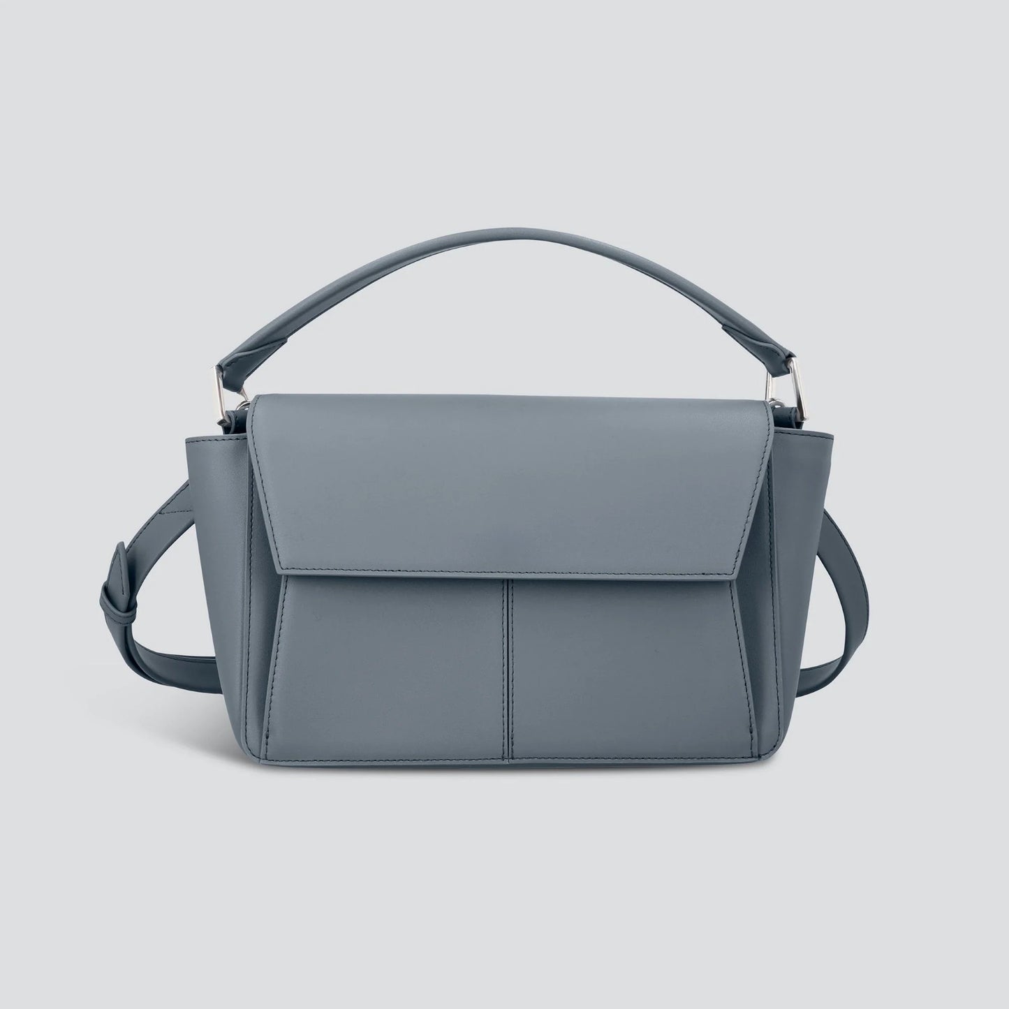 Scratch Resistant Leather Mini Flap Multi-Wear Small Shoulder Bag