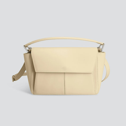 Scratch Resistant Leather Mini Flap Multi-Wear Small Shoulder Bag