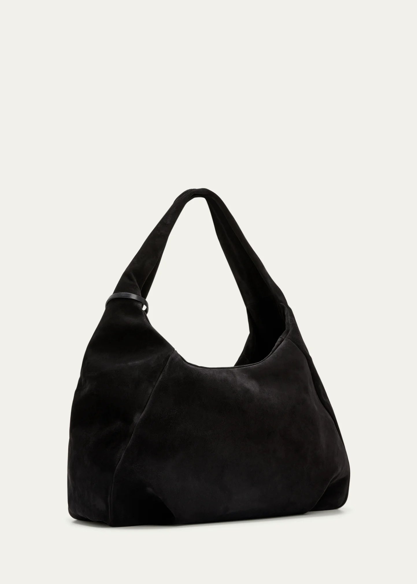 Soft Suede Large Slouchy Magnetic Shoulder Hobo Bag